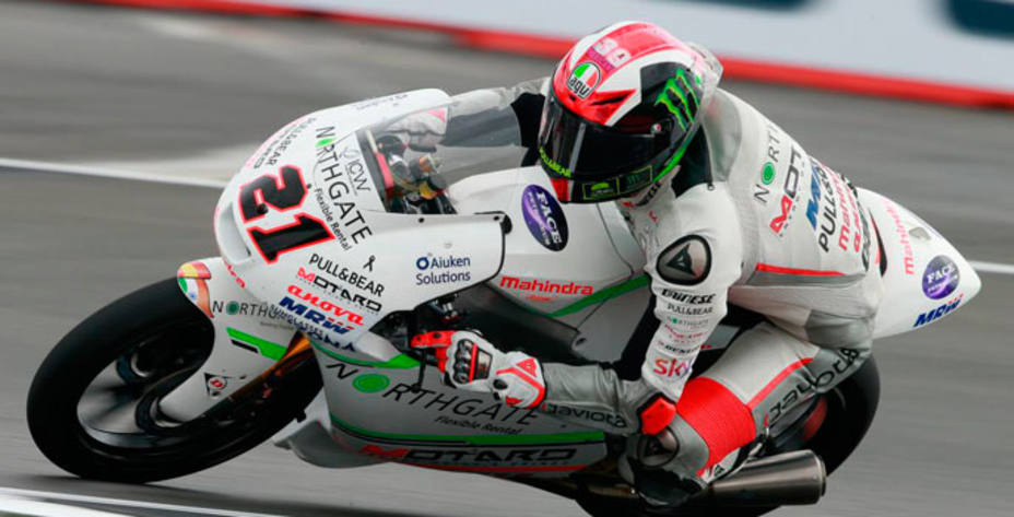 Bagnaia logró la primera pole de su carrera en Silverstone. Foto: MotoGP.