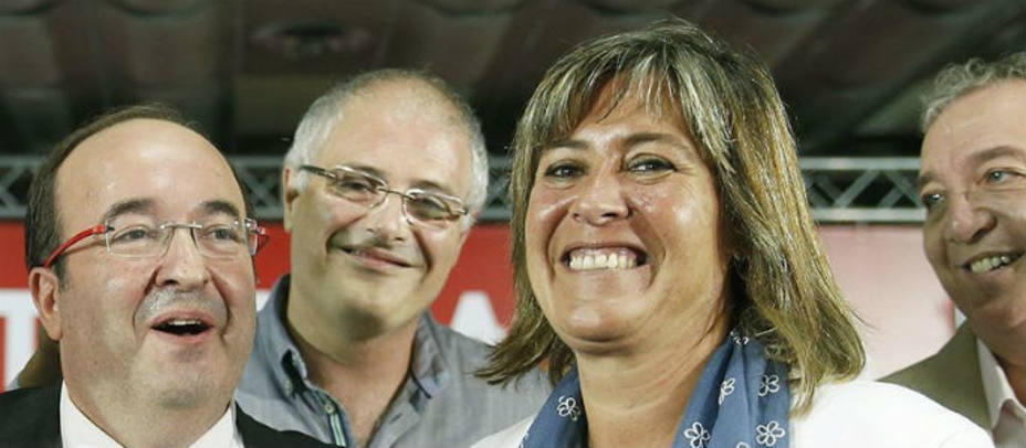 Nuria Marín con Mikel Iceta, foto el socialista digital