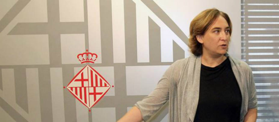 Ada Colau, alcaldesa de Barcelona. EFE