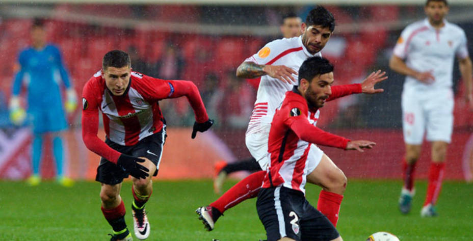 Sevilla y Athletic se juegan el pase a las semifinales de la Europa League. Reuters.