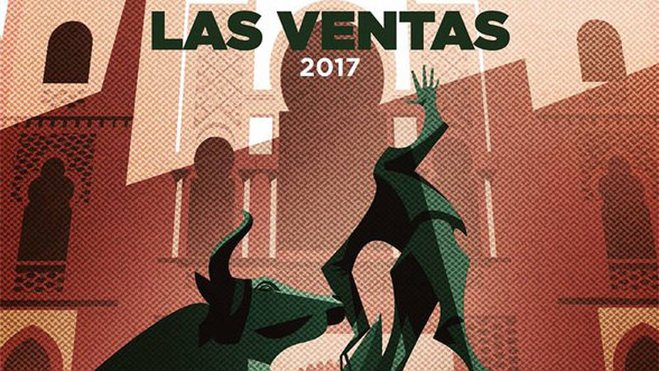 La ilustración del primer cartel de la temporada 2017 es obra del artista francés Jérôme Pradet. LAS-VENTAS.COM