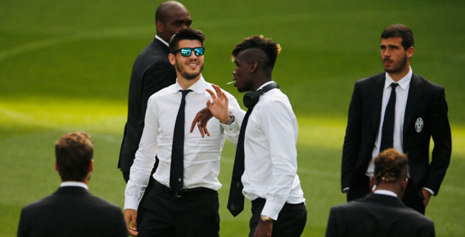 La Juventus está preocupada por el intenso calor que hace este miércoles en Madrid. Reuters.