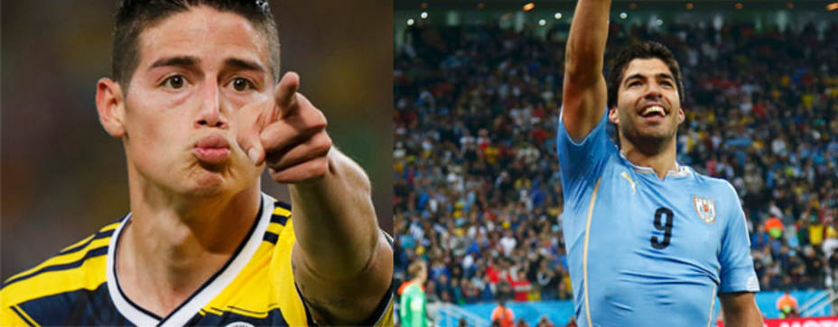 ¿A quién ficharías para tu equipo: a James o a Luis Suárez?
