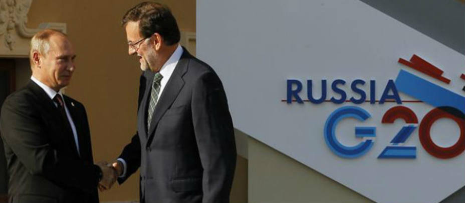 Rajoy en el G20 Foto: Efe