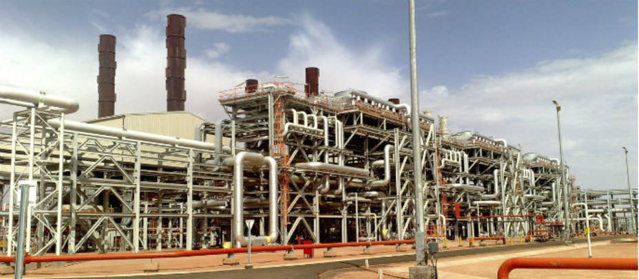 Central de gas argelina secuestrada. EFE