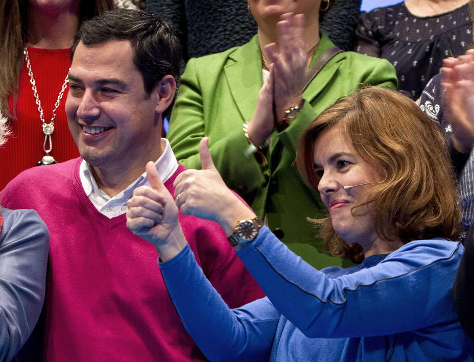 El presidente del PP andaluz, la agrupación más numerosa, apoya a Sáenz de Santamaría