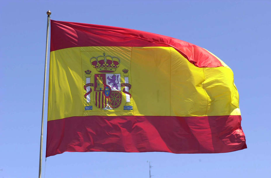 Qué bien se ve la bandera de España