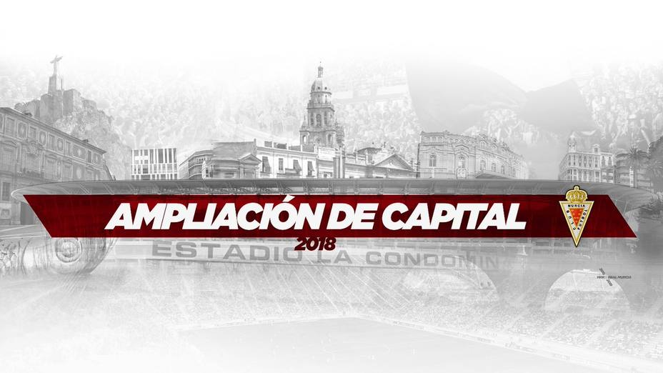 El Boletín Oficial de la Región publica la ampliación de capital del Real Murcia