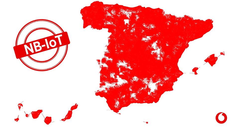 Economía/Empresas.- La red de IoT de Vodafone llega ya a todos los municipios españoles de más de 25.000 habitantes