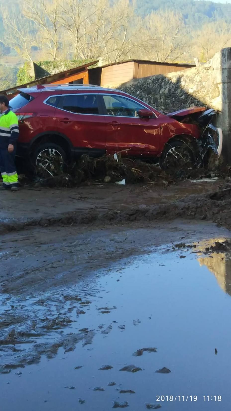 Unos 150 afectados tramitan solicitudes de ayudas por los daños de la riada en Viveiro