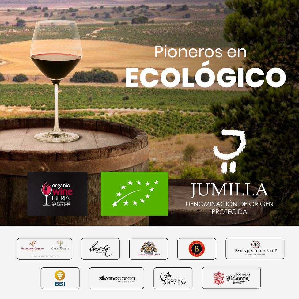 La Denominación de Origen Protegida Jumilla asistirña a la Feria Organic Wine Iberia que se celebra en Madrid