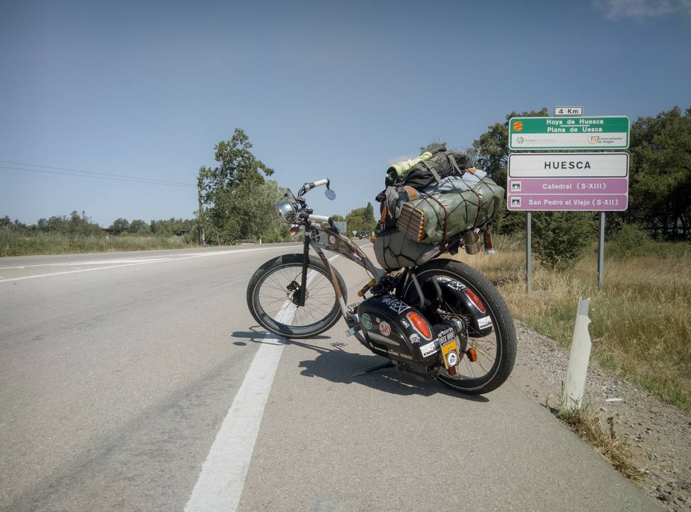 Ignacio Luque, paciente con hidrosadenitis supurativa, recorre 5.000km en bicicleta para concienciar sobre la enfermedad