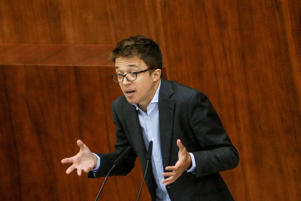 Errejón carga contra la elección de Enrique López y acusa al PP de usar las instituciones como su patrimonio familiar