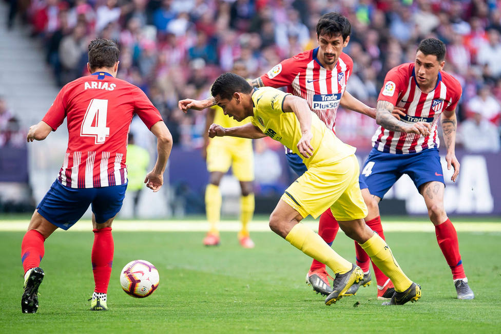 El Atlético de Madrid - Villarreal de la temporada 2018-19 (Cordon Press)