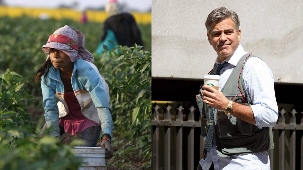 George Clooney en problemas tras desvelarse el trabajo infantil que hay detrás de la recogida de su café