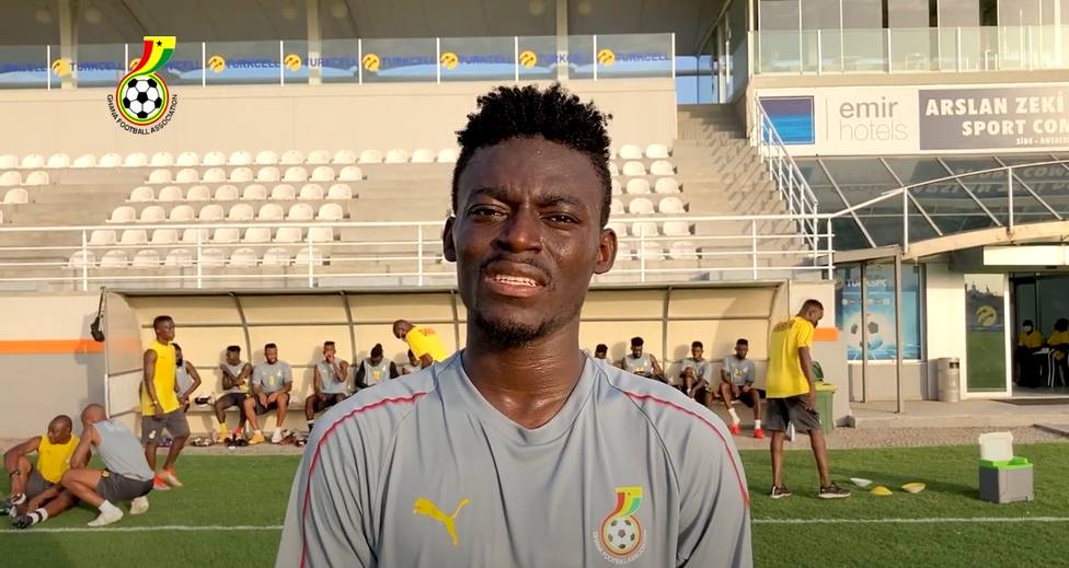 Iddrisu Baba, con la selección de Ghana