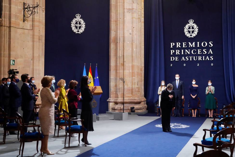 Estos son los 15 sanitarios que han representado al sector en los Premios Princesa de Asturias