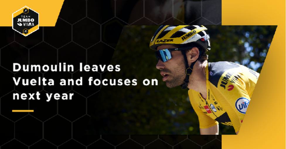 Dumoulin se da por vencido y abandona cansado la Vuelta a España