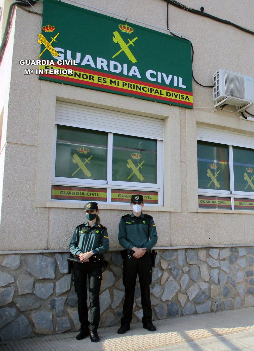 La Guardia Civil investiga a tres personas por simular ser víctimas de robos