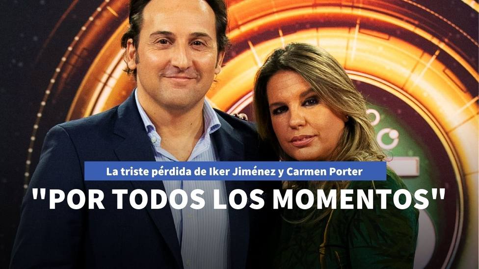 Triste pérdida para la familia de Carmen Porter e Iker Jiménez: Descansa luchador