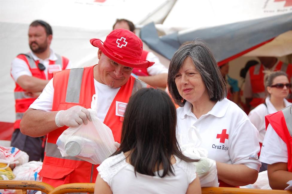 Cuando Lorca tembló por los terremotos hace diez años, Cruz Roja respondió