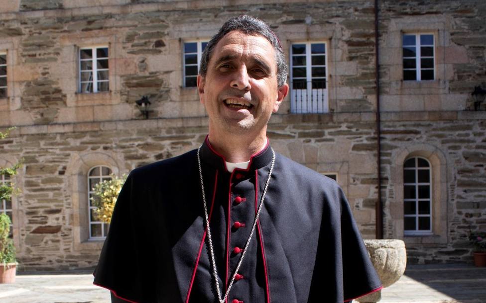 Monseñor García Cadiñanos es obispo de la Diócesis de Mondoñedo-Ferrol - FOTO: Roberto Marín