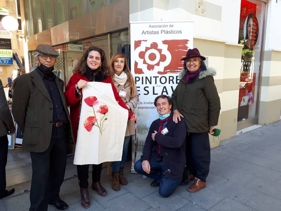 Pincel y cuerda: la pintura se reivindica en las calles de Jerez