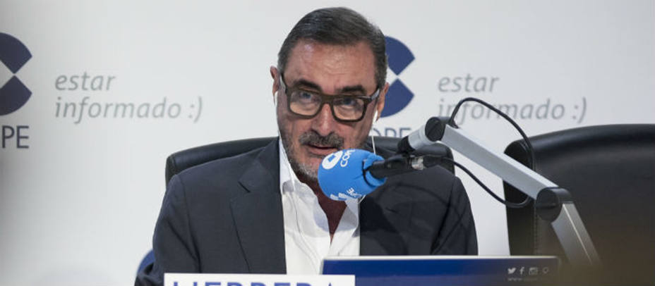 Carlos Herrera, director y presentador de Herrera en COPE.
