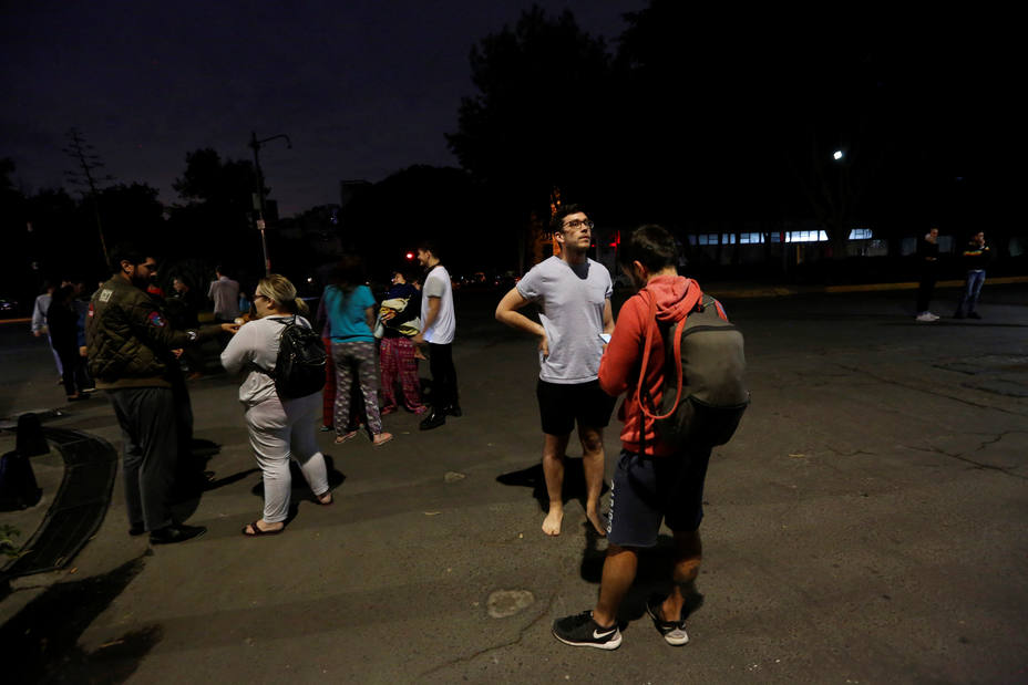 Un terremoto de 8,2 grados con epicentro en Chiapas sacude México. REUTERS