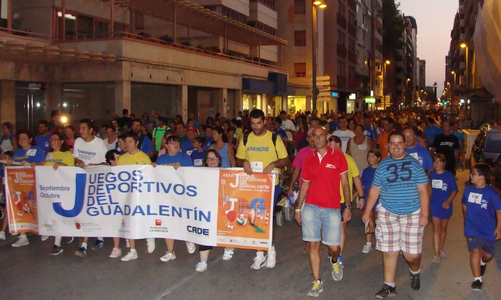 Suspendida la Marcha Inaugural de los Juegos Deportivos del Guadalentín