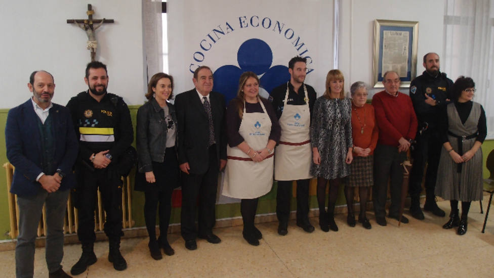 Las Peñas de Logroño y el escolapio José Álfaro son los Delantales Solidarios de Cocina Económica 2019