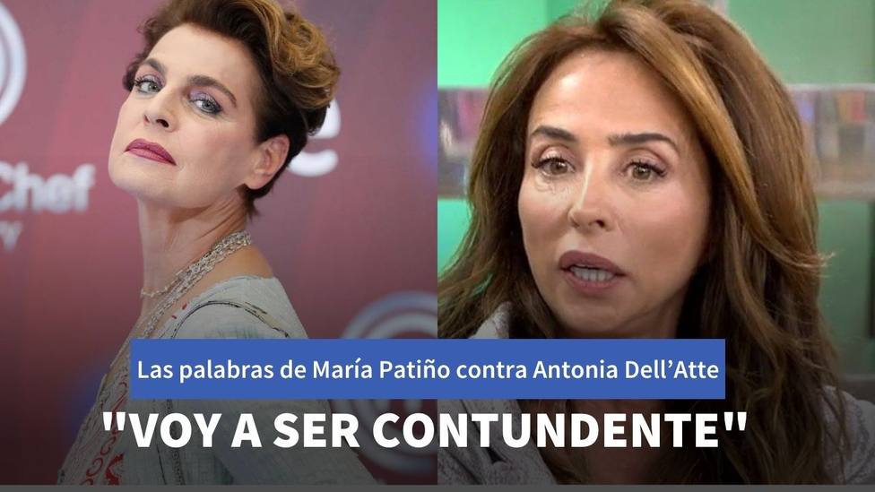 Las palabras de Antonia Dell’Atte que han provocado el enfado de María Patiño en directo