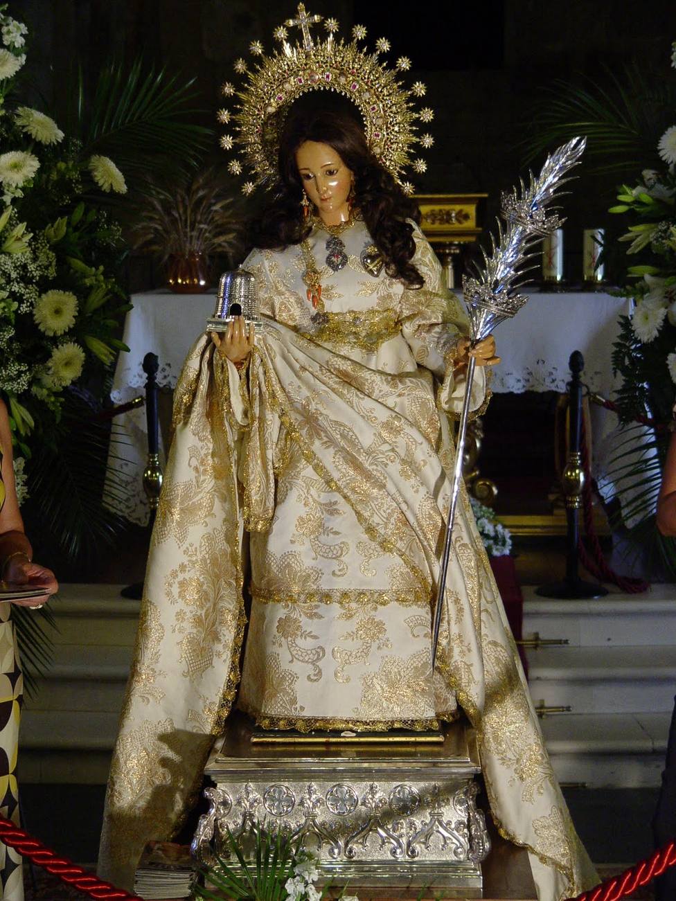 Mártir Santa Eulalia, patrona de Mérida. Foto: Archivo