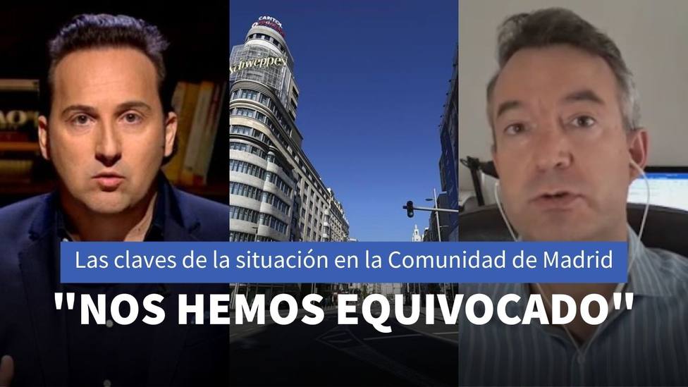 El doctor César Carballo desvela a Iker Jiménez las cinco claves que explican la situación en Madrid