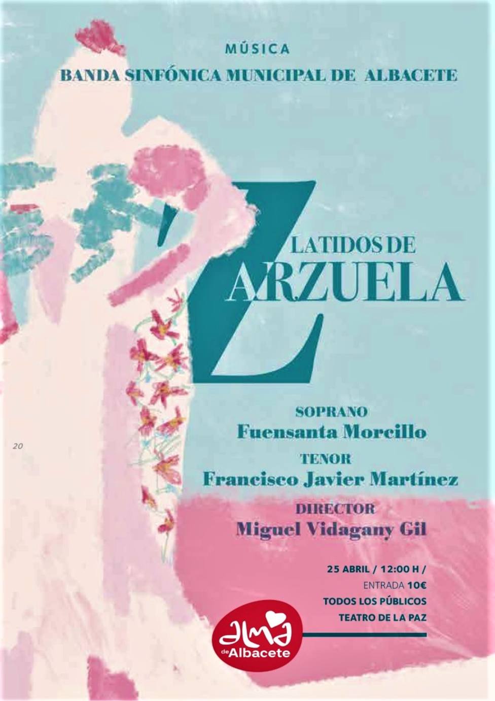 “Latidos de Zarzuela” el domingo a mediodía en el Teatro de la Paz