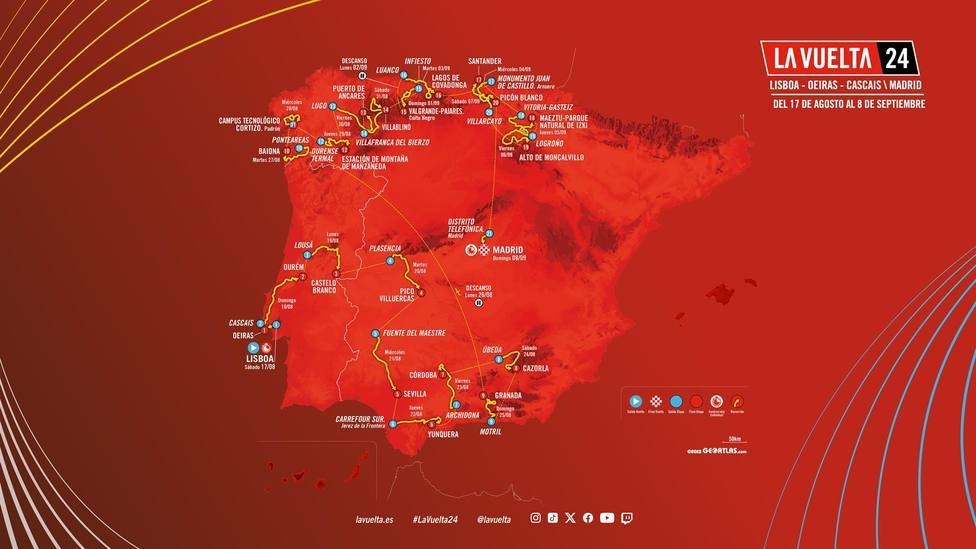 La Vuelta a España 2024 confirma su paso por la provincia