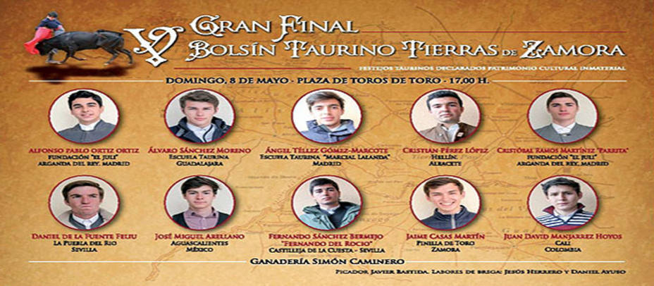 Diez novilleros buscan alzarse con la quinta edición del Bolsín Taurino Tierras de Zamora
