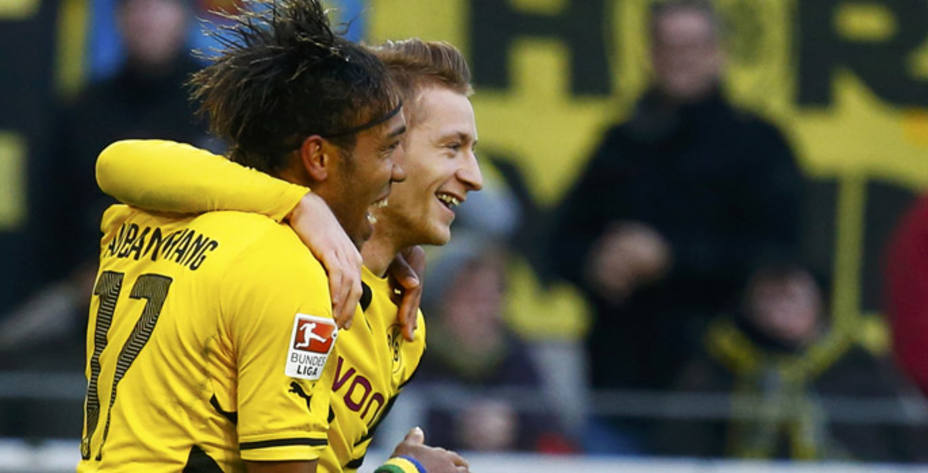 Cuarta victoria consecutiva del Borussia Dortmund. REUTERS