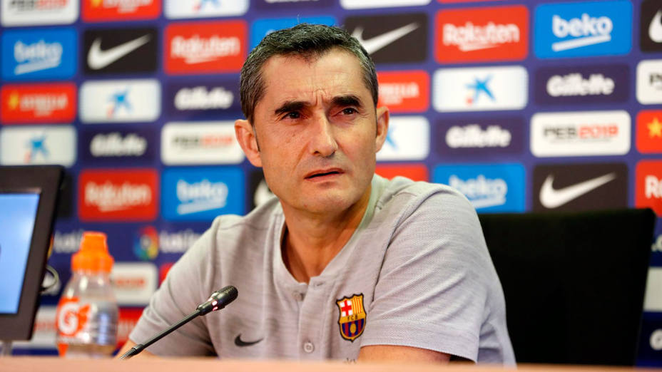 Ernesto Valverde, entrenador del Barcelona (FC Barcelona)