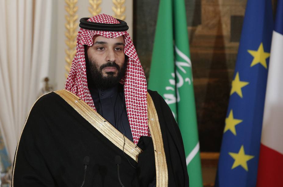 Príncipe de Arabia Saudí Mohammed bin Salman en París