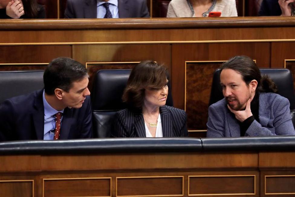 Los desencuentros agitan la coalición PSOE-Podemos