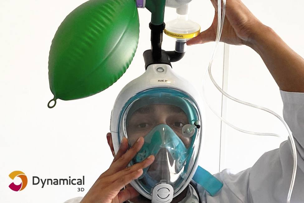 Dynamical 3D, lanza un crowdfunding para convertir máscara de buceo en mascarillas respiratorias