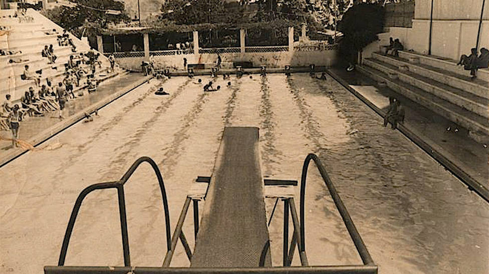 Imagen de archivo de la piscina de SAigua Dolça en Palma