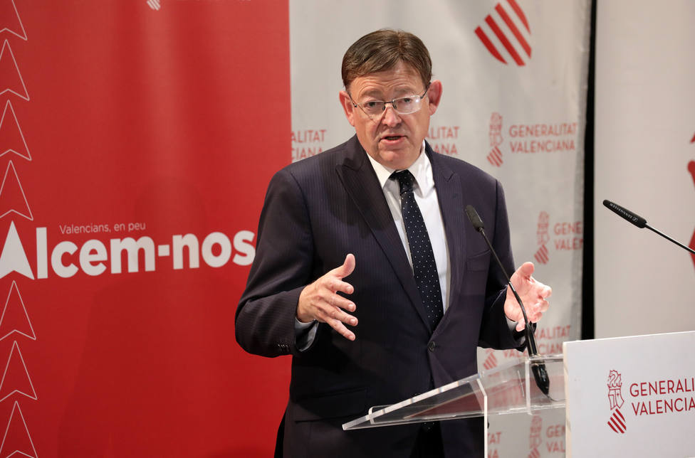 Puig ha presentado el proyecto de reconstrucción en Castellón de la Plana