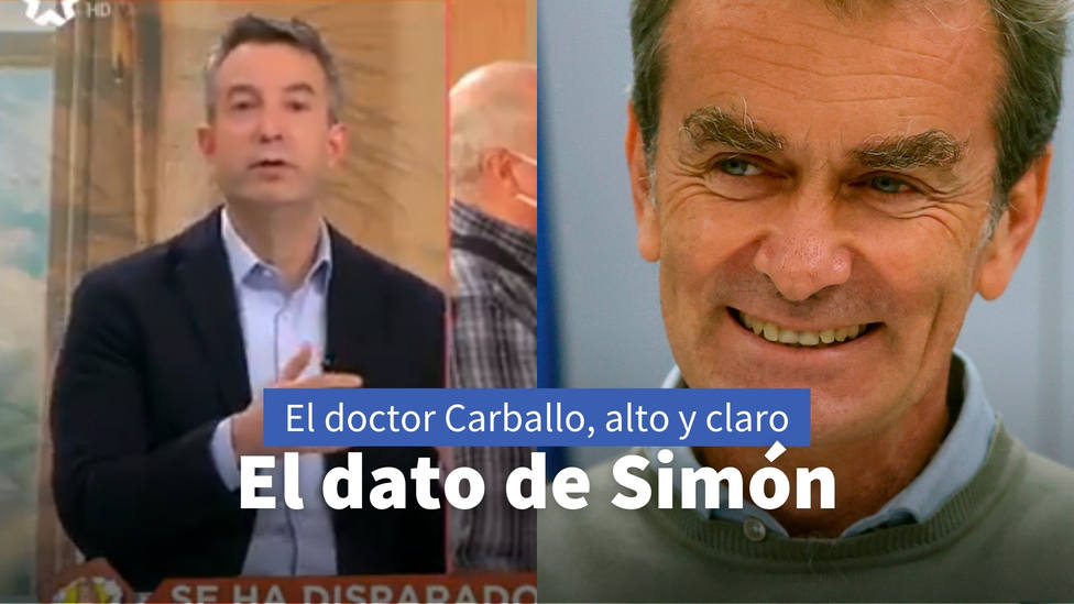 El doctor Carballo pone en evidencia el error en el que sigue creyendo Fernando Simón: Ha quedado demostrado