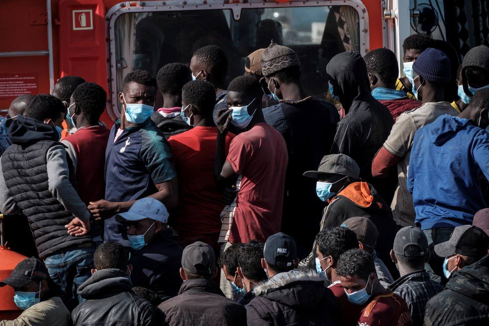 118 migrants arrived in Gran Canaria