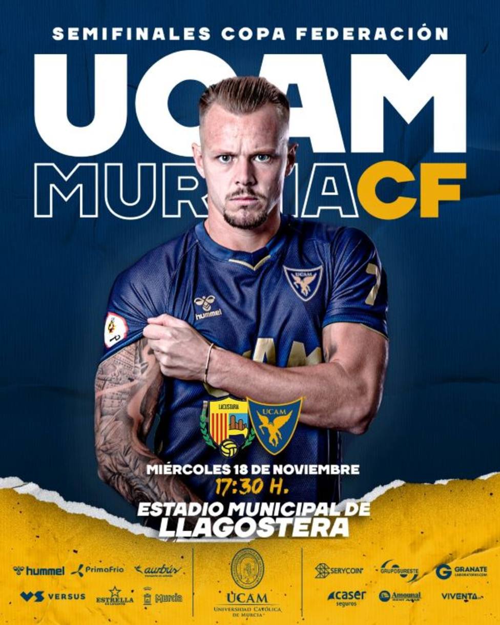 UCAM Murcia CF buscará el pase a la final ante el Llegostera