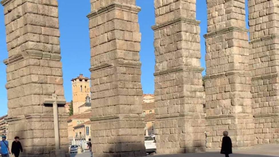 Una instantánea del Acueducto de Segovia