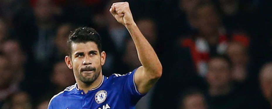 Costa celebra su gol. Foto: Reuters