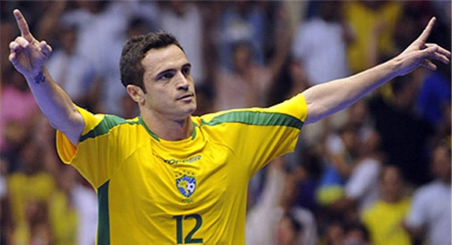 Falcao, durante un partido con la selección brasileña